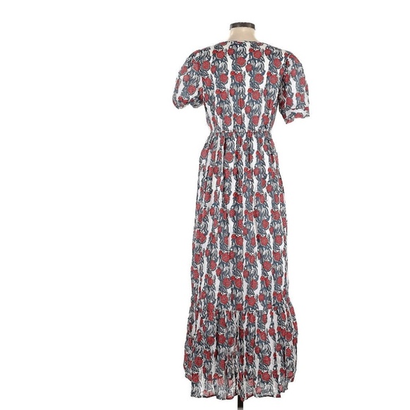 J. Crew Floral Maxi Dress Sz Small - Picture 2 of 2